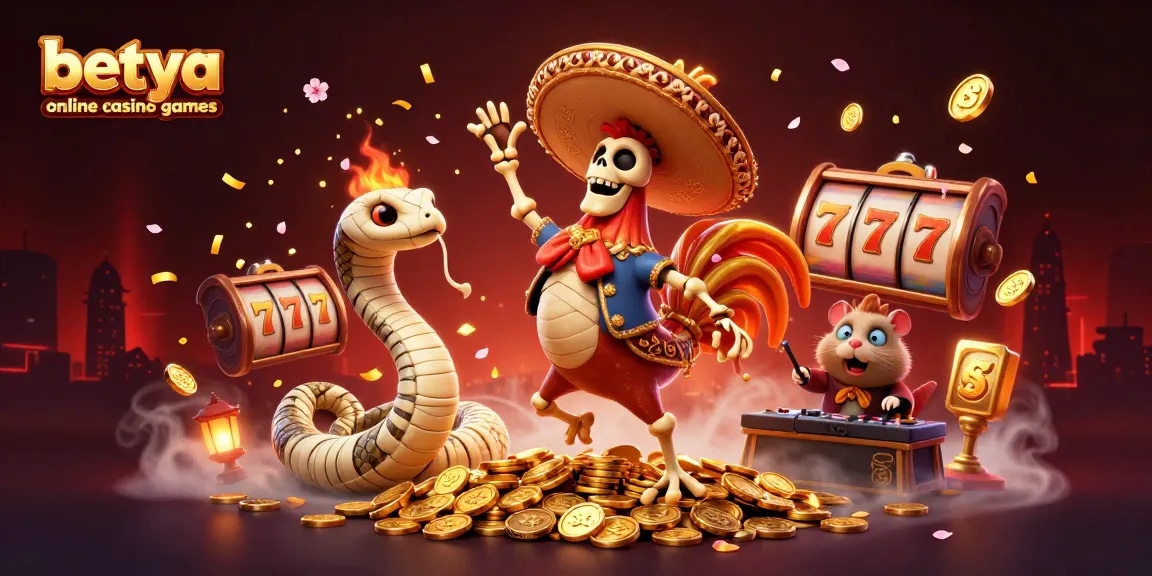 Experience captivating moments with betya online casino games featuring vibrant characters and dynamic game elements.