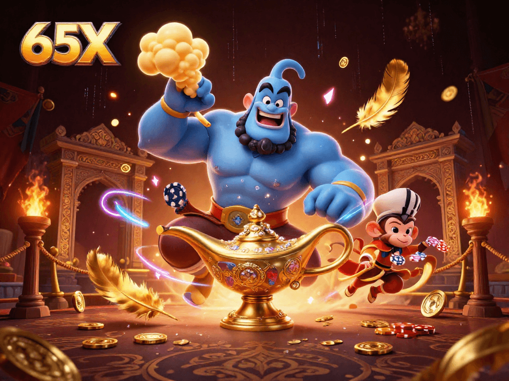 Atraia jackpots impressionantes com 65X e descubra um mundo de diversão no cassino