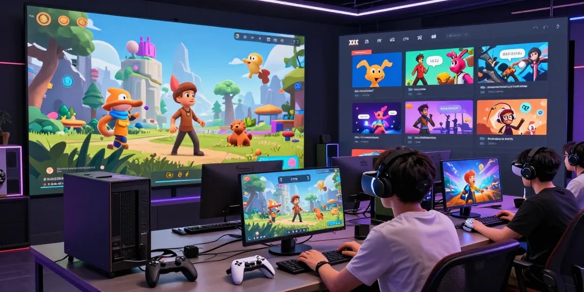 Engaging players immersed in exciting xxx game experiences online, showcasing vibrant graphics and interactive elements.