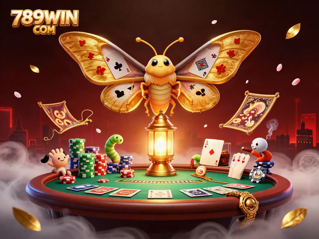 Play poker with excitement at 789WIN COM, showcasing a vibrant casino scene.