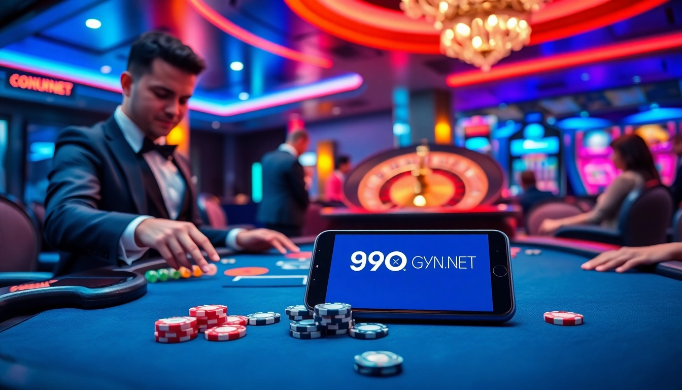 Experience thrilling gameplay at 69vn.gb.net with vibrant casino visuals and professional gaming elements.