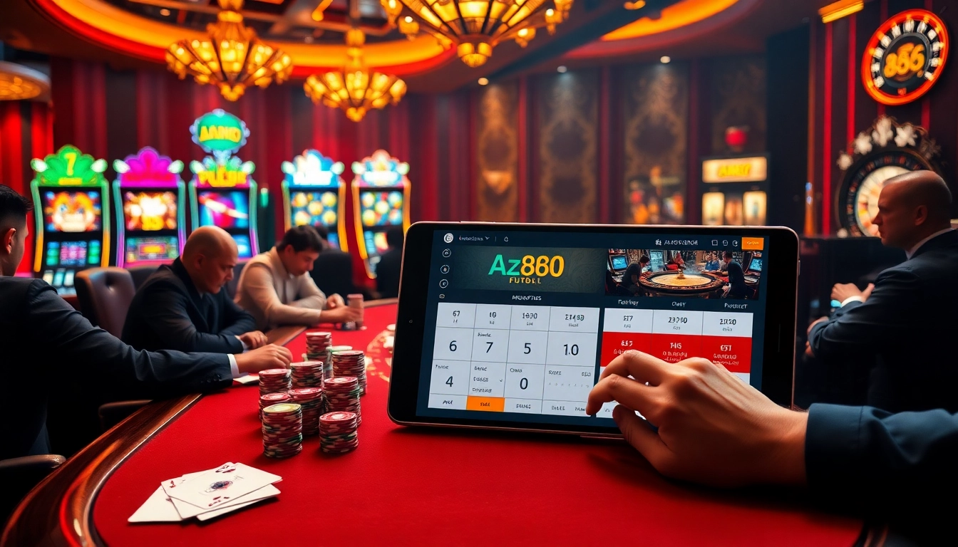 Place your bets on https://az888.futbol with vibrant casino games, poker excitement, and roulette thrills.