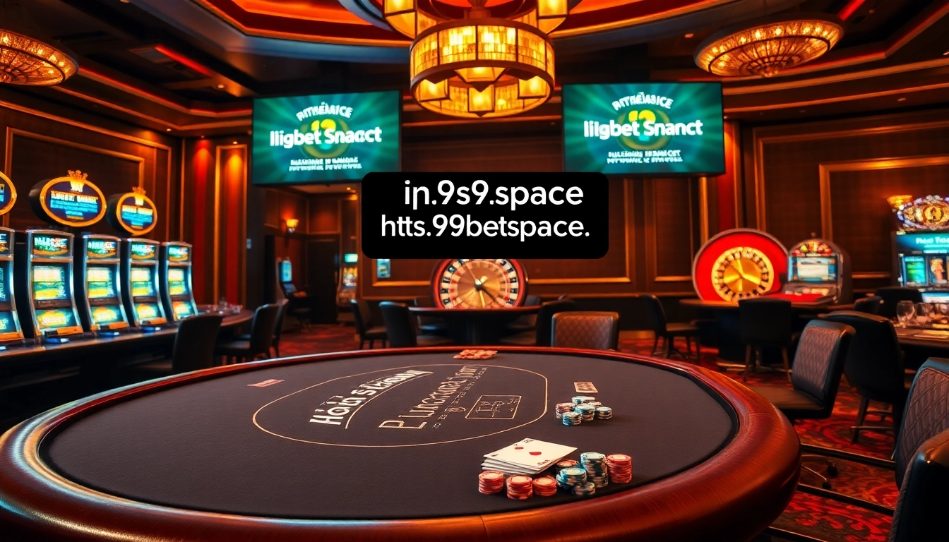 Experience high-stakes gambling at https://i9bet.space/ with vibrant casino visuals and excited players.