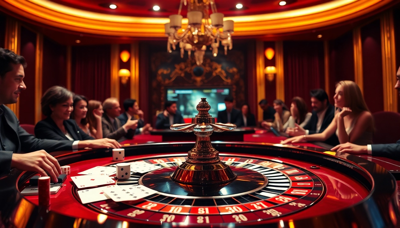 Experience the excitement of online gambling with mb66.nyc, showcasing luxury casino elements.