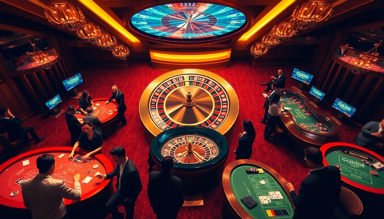 Experience the thrill of https://sv388win.live with a bustling casino atmosphere and vibrant games.