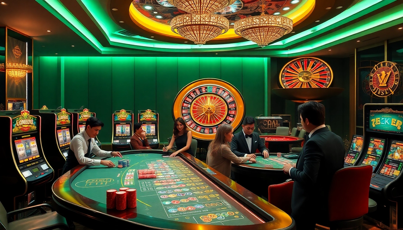 Engaging gamblers with thrilling gameplay at https://zk88.club/ featuring vibrant casino elements.
