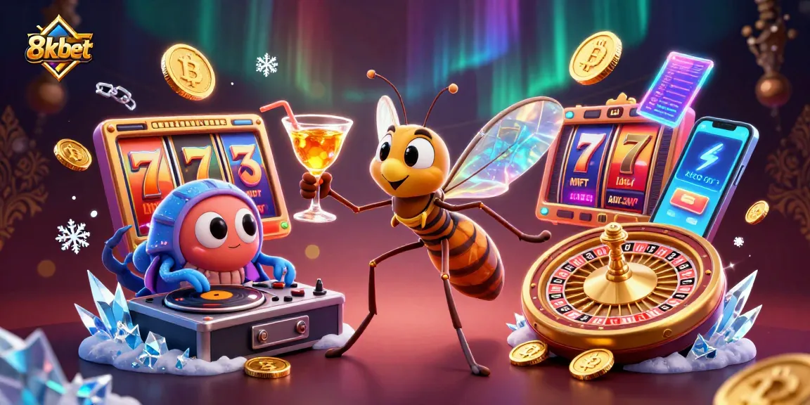 Experience excitement and opportunities at 8xbet with immersive casino animation featuring vibrant characters.