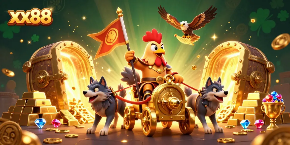 Engage with xx88's thrilling online gaming adventure featuring dynamic characters and rich casino elements.