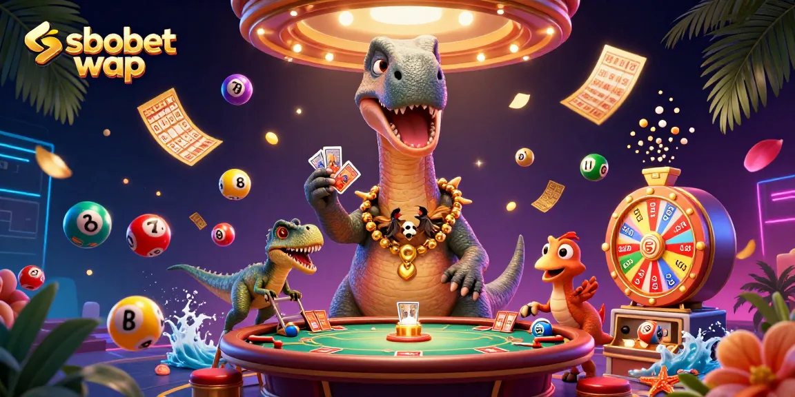 Engage with sbobet wap betting while enjoying colorful lottery elements and a dynamic casino scene.